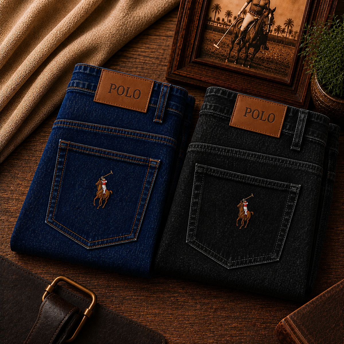 Pack of 2 Premium Denim Jeans