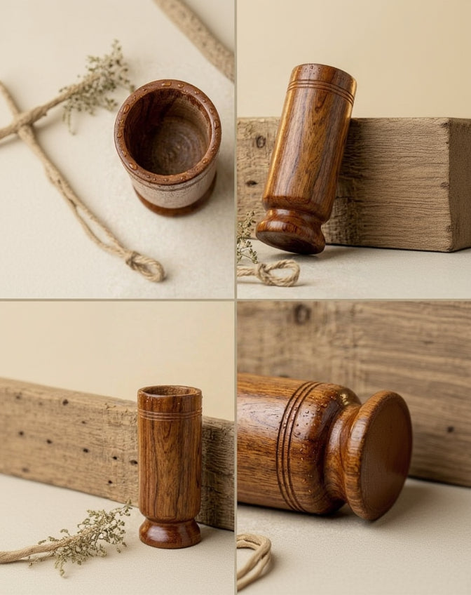 Ayurvedic Vijaysar Wood Sugar Control Glass | Buy 1 Get 1 Free