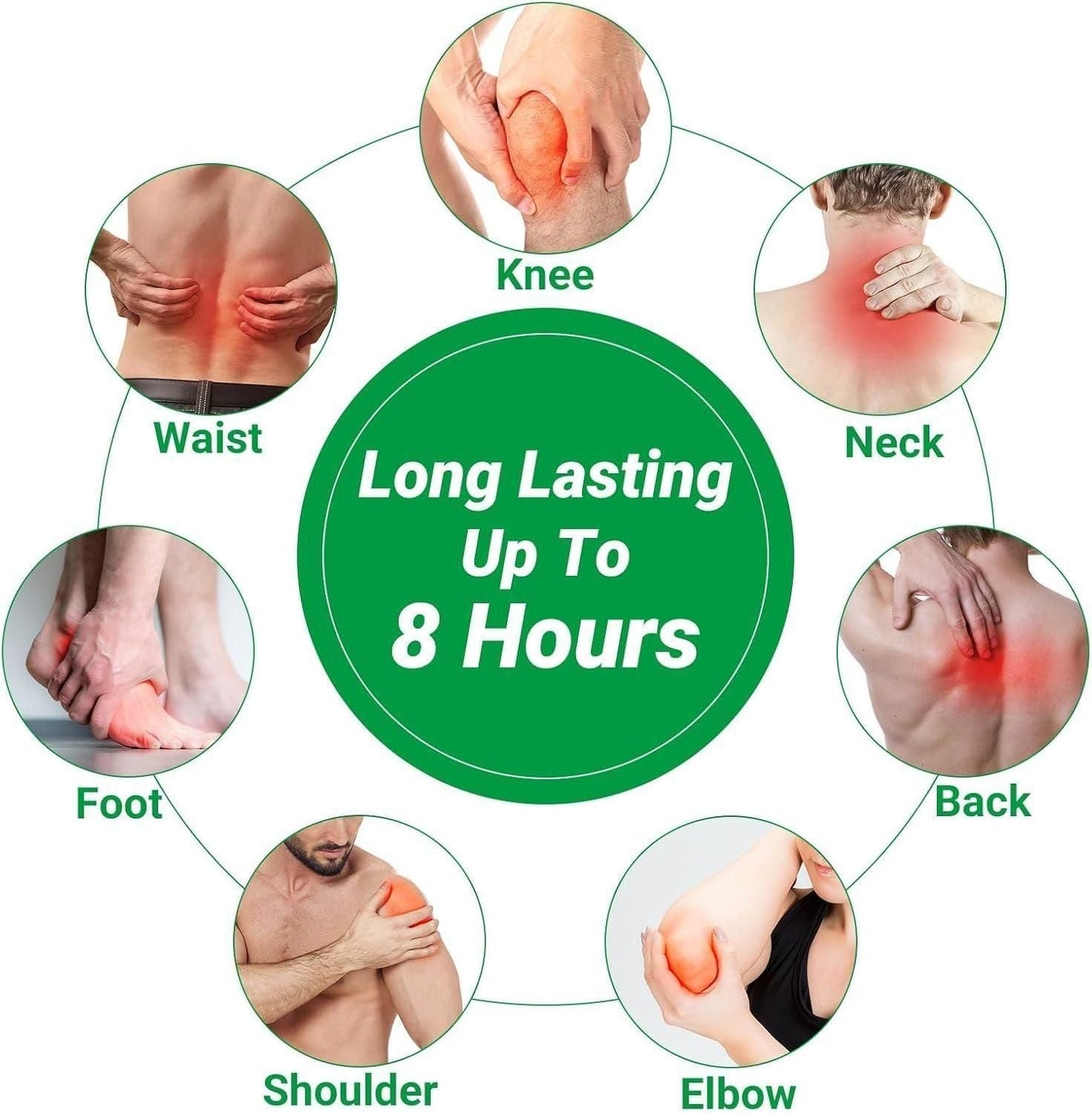 Hervalife Knee Patches - (Pack of 20) - Buy 1 Get 1 Free
