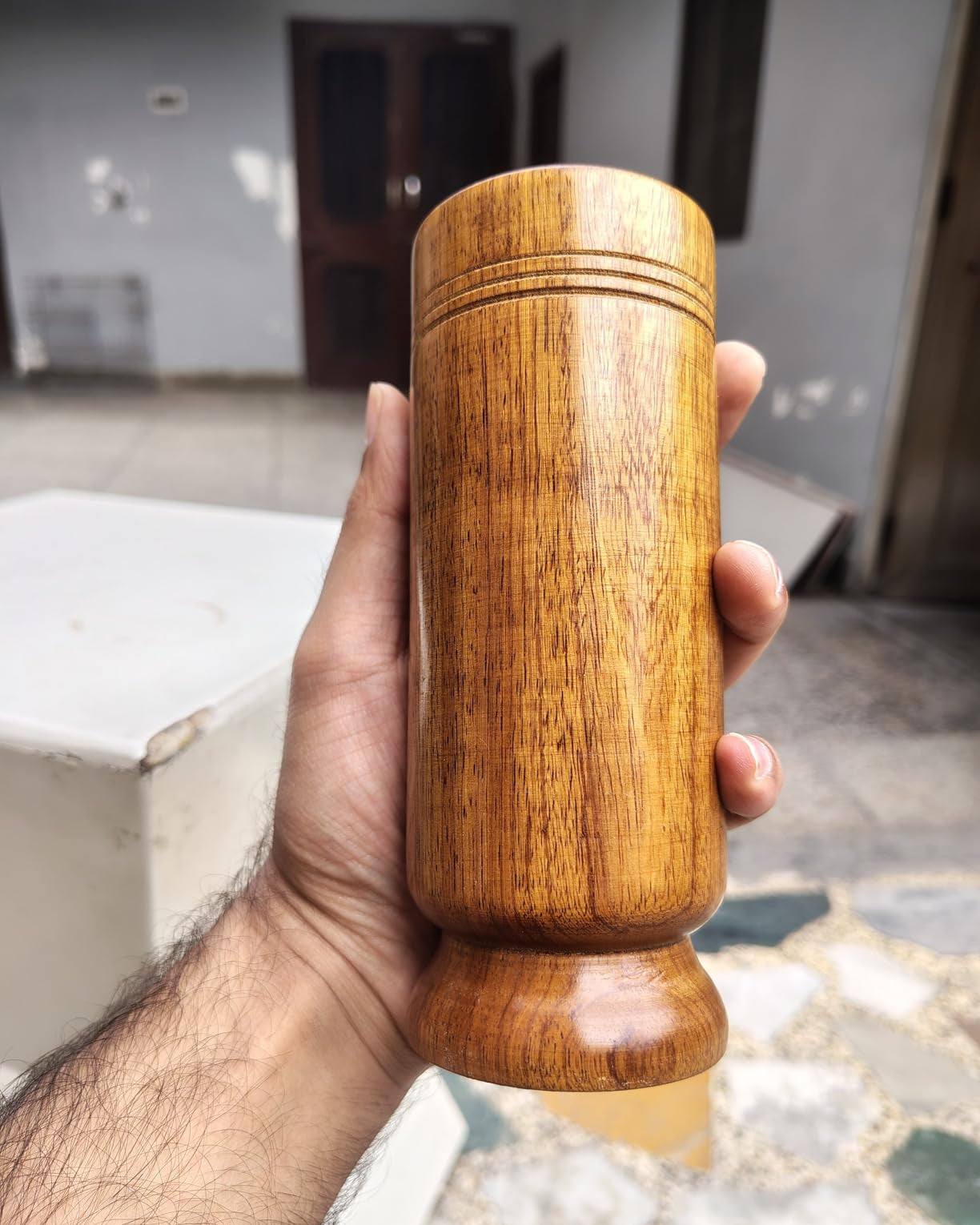 Ayurvedic Vijaysar Wood Sugar Control Glass | Buy 1 Get 1 Free