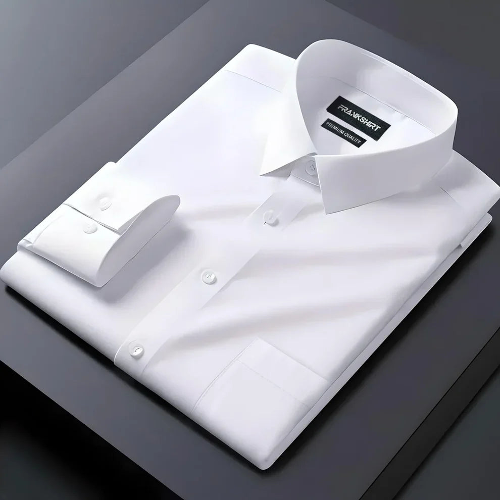 Premium Cotton Solid Shirt for Man (White)