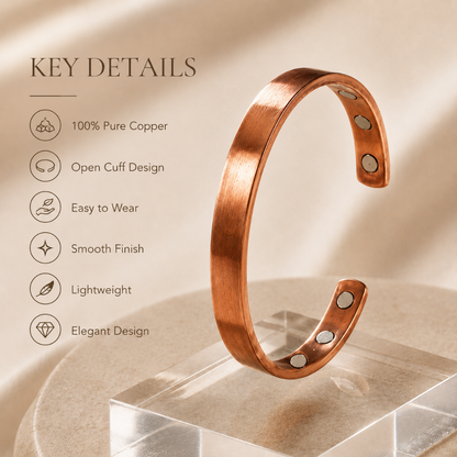 Pure Copper Harmony Bracelet for men and women