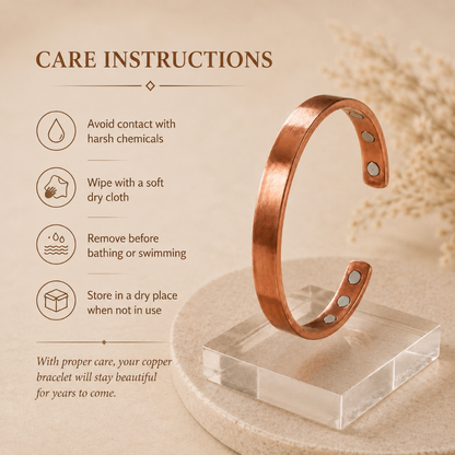 Pure Copper Harmony Bracelet for men and women