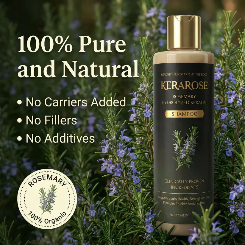 Kerarose Rosemary Shampoo For Hair Growth (Buy 1 Get 1 Free 🔥🔥)