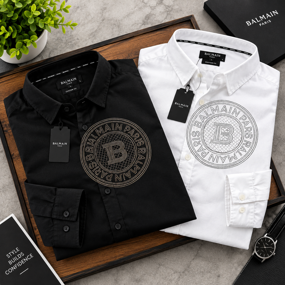 Men’s Premium Designer Shirt – Pack of 2