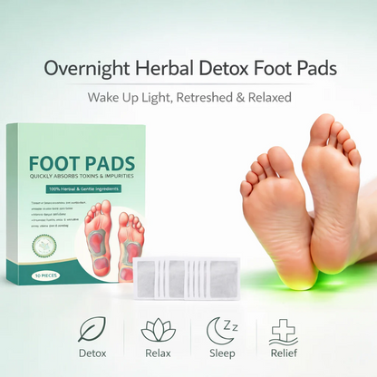 Hervalife Premium Detox Foot Patches (Pack of 60) BUY 1 GET 1 FREE
