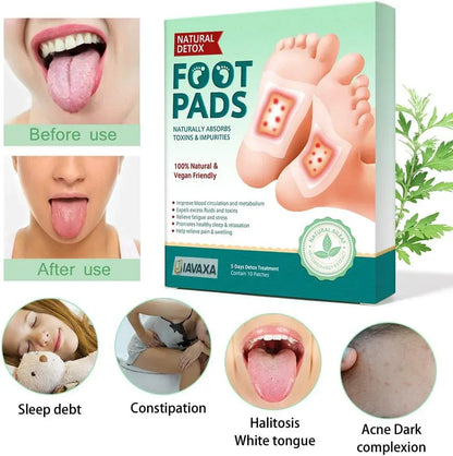 Hervalife Premium Detox Foot Patches (Pack of 60) BUY 1 GET 1 FREE