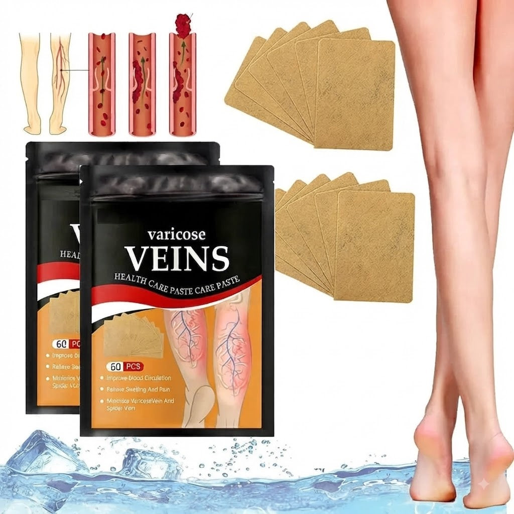 Varicose Veins Health Care Paste | Pain Relief & Blood Circulation Support (Pack of 60) Buy 1 Get 1 Free