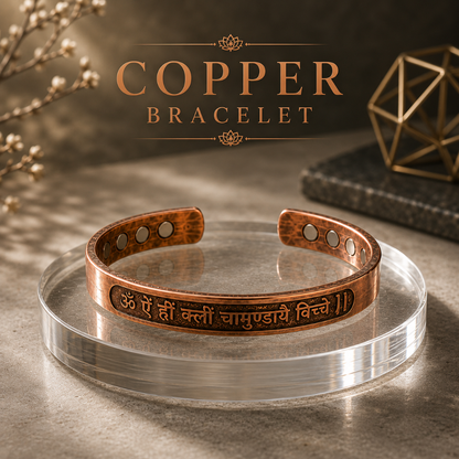 Chamunda Kavach Pure Copper Bracelet
