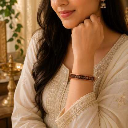 Chamunda Kavach Pure Copper Bracelet