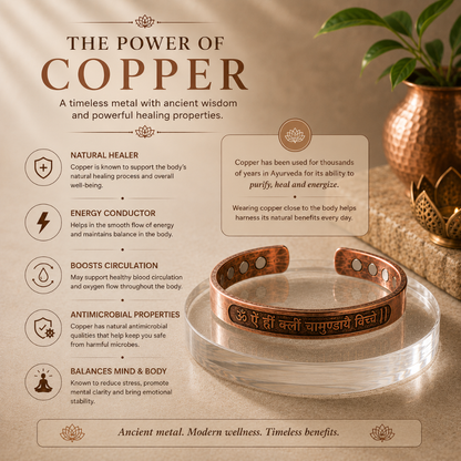 Chamunda Kavach Pure Copper Bracelet